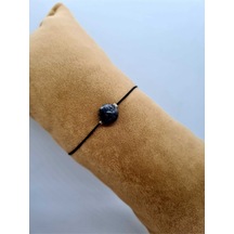 Gümüştel El Sanatları Sertifikalı Labradorit Doğal Taş Bileklik 10 Mm Çok Renkli