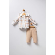 U.S. Polo Assn. Kız Bebek 3lü Takım - Beyaz Beyaz