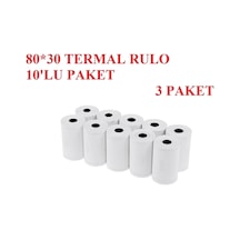80 30 Termal Rulo 30 Adet