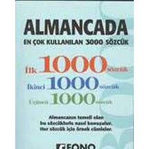 Almancada En Çok Kullanılan 3000 Sözcük - M. Aydan Taşkıran - Fono Yayınları