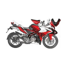 Bajaj Pulsar Rs 200 Race Sport Design Sticker Set