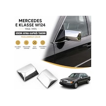 Mercedes E Klasse W124 Krom Ayna Kapağı Takımı 1984-1995 Paslanmaz Çelik Mrcsw124kkayk00001