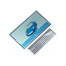 B9 Ekran Lcd Cam Ekran Rusya B9 Zebra Şeritli Araba Anahtarı Lcd Ekran