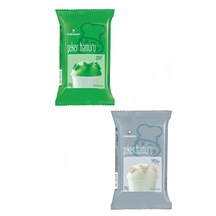 Pakmaya Şeker Hamuru Yeşil + Beyaz 2 x 200 G