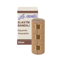 Elastik Bandaj 20cm, 4 Klipsli 4,5 Metreye Kadar Uzar, Spor Ve Günlük Kullanım