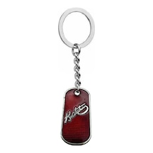 Kemal Atatürk İmzalı Anahtarlık Kırmızı Renkli Metal Unisex Anlamlı Tasarım