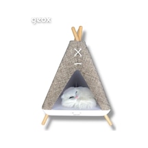 Tent Shape Kedili Masa Lambası, Gece Lambası, Abajur
