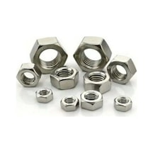 M5 Galvanizli Çelik Somun Dın 934 Cl:6 100 Adet