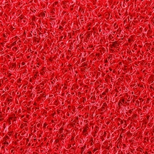 Kıvırcık Kapı Önü Dış Mekan Paspas / Kalınlık : 12 Mm. / En : 100 Cm. - Boy : 1 Metre / Kırmızı