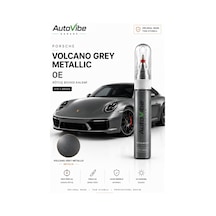 Porsche Volcano Grey Metallic M7r Rötuş Boya Kalemi 2'si 1 Arada Orijinal Renk Uyumlu