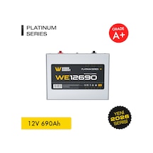 Werer Energy 12V 690Ah LiFePO4 Platinum Series Bluetooth'lu Lityum Demir Fosfat Akü