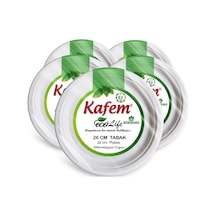 Kafem Ekolojik Karton Tabak 26 cm 25 li X 5 Paket