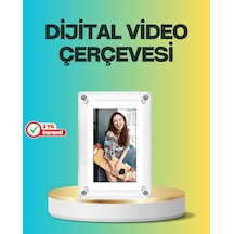 Hediyelik Dijital Çerçeve 7 İnç Ips Ekranlı, 4gb Hafızalı, Hoparlörlü