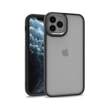 Apple Uyumlu iPhone 11 Pro Renkli Kenarli Parlak Flora Kilif 547924966