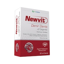 Newvit Demir Damla 50 Ml