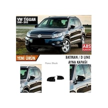 Volkswagen Tigauan Mk1 Yarasa Ayna Kapağı Parlak Siyah