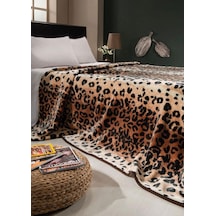 Mink Battaniye Solana 444 Kahve Tek Kişilik 160x220