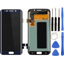 Te Samsung Uyumlu S6 Edge G925 Lcd Ekran Siyah + Tamir Seti
