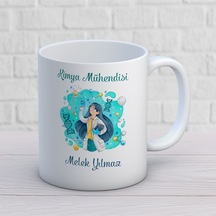 Kişiye Özel Kimya Mühendisi 2 Kupa Bardak Çok Renkli