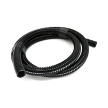 5mm Yarıksız Spiral Boru Kablo Izolasyon Hortumu Siyah Esnek