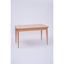 Kayın Boyalı Mdf Mutfak Masası 80x130