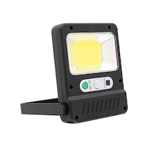 Powermaster Yx-607 Cob Ledli Solar Panelli Hareket Sensörlü Çok Fonksiyonlu Lamba Şeffaf