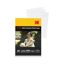 Kodak Premium 100 Adet Parlak 10X15Cm 260 G Fotoğraf Kağıdı