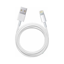 Şarj Kablosu Fast Apple Uyumlu iPhone iOS Beyaz 1Mt Etc-7