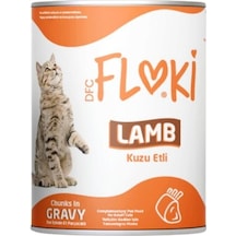 Floki Kuzulu Yetişkin Kedi Konservesi 400 Gr