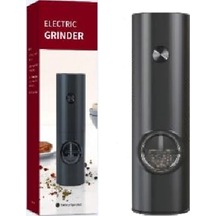 Liangmei Elektrikli Otomatik Tuz Ve Karabiber Öğütücü Baharat -