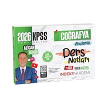 2026 Kpss Coğrafya Akademisi Video Ders Notları - Alican Demir İndeks Akademi Yayıncılık