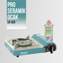 CK-508 Orcamp Seramik Tekli Portatif Kamp Ocak Çok Renkli