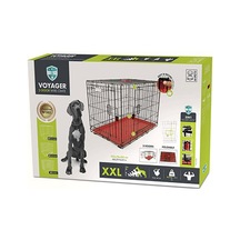 M-pets Voyager 2 Kapılı Köpek Kafesi Xxlarge Kırmızı 122x76x84 Cm 244-52027.05