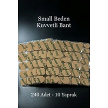 240 Adet Çok Kuvvetli Small Beden 3m Takma Tırnak Yapıştırıcı Bant Cilde Zarar Vermez Small