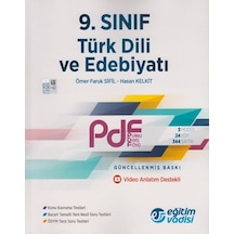 9.Sınıf Turk Dili Ve Edebiyatı  Pdf Planlı Ders Föyü Video Anlatım Destekli -  Eğitim Vadisi