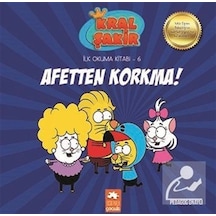 Mercankitap Afetten Korkma / Kral Şakir Ilk Okuma Kitabı 6 / Varol Yaşaroğlu