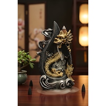 Dragon Zen Tütsülük Backflow Tütsü Şelalesi Mistik Meditasyon Dekoru