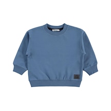 Civil Boys Armalı 2-5 Yaş Sweatshirt - Mavi İndigo