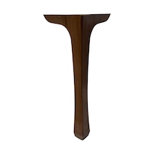 Cateksss 40 Cm Lükens Ayak Ahşap Eko - 30 Lu Paket Siyah