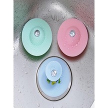 Süzgeçli Banyo Küvet Duşakabin Lavabo Gider Filtresi Süzgeci Pompası Tıkacı Tıpası Silikon Diğer