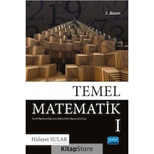 Temel Matematik 1  -  Hidayet Sulak  -  Nobel Akademik Yayıncılık