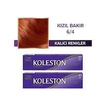 Wella Koleston Single Tüp Boya 6/4 Kızıl Bakır X 2 Adet