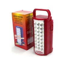 Goldsılver Gs-f524r Ledli Kamp Feneri Siyah