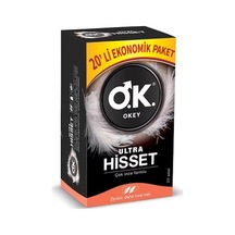 Okey Ultra Hisset Prezervatif 20 Adet