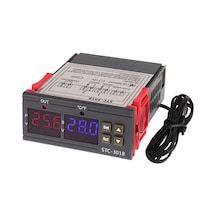 Gajeena Stc-3018 Yüksek Hassasiyetli Dijital Sıcaklık Kontrol Cihazı, Geniş Voltaj Aralığı Ve Uzun Sensör Kablosu