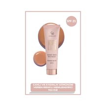 Golden Rose Nude Look Radiant Tinted Moisturiser SPF25 02 32 ML