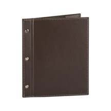 Menü Kabı Vidalı Hotel-restaurant-cafe-bar Vegan 18x23 Cm Kahverengi