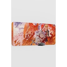 Thoma Genshin Impact Anime Oyuncu V3 - 90x40 Xxl Gaming Mouse Pad Fare Altlığı