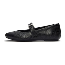 090 All Black Babet Kadın Diğer Aaf-090 Fitflop Delıcato Snake Mary Janes All Black siyah
