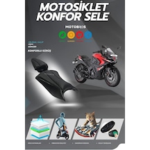 Motobros Bajaj Pulsar Rs 200 Konfor Sele Kılıf, Visco Sünger